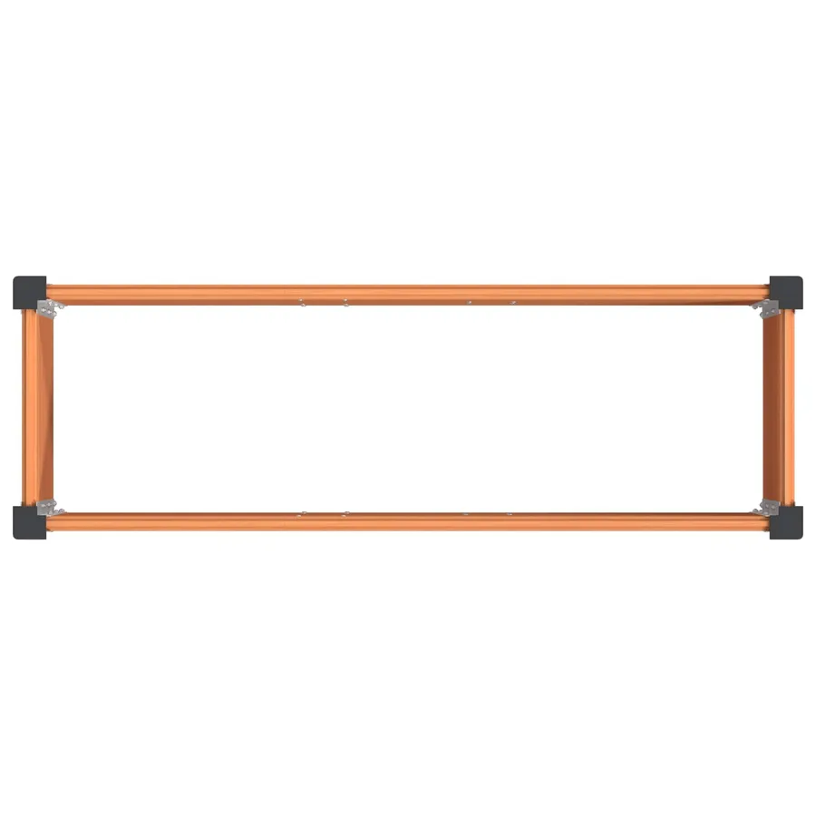 Jardinière surélevée Marron 100 x 30 x 36 cm - 5
