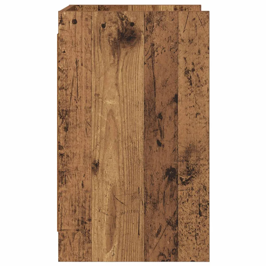 Tables de chevet 2 pcs Bois ancien 40 x 36 x 60 cm - 5