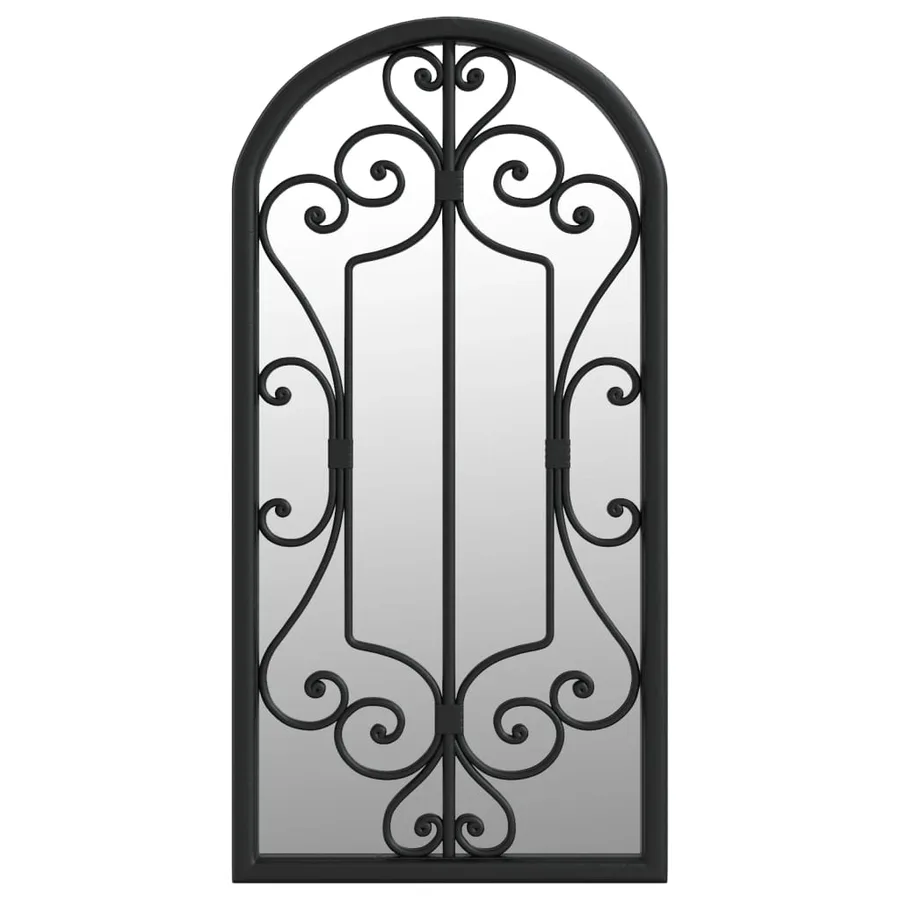 Miroir Noir 70x30 cm Fer pour utilisation à l'intérieur - 2