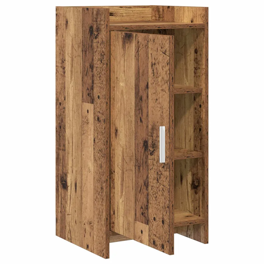 Buffet Bois ancien 40 x 36 x 80 cm Bois d'ingénierie - 4