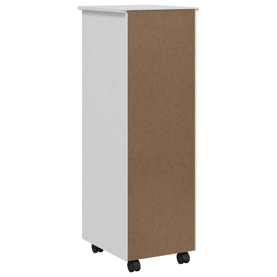 Cabinet Roulant avec Tiroirs CORONA Blanc - 6