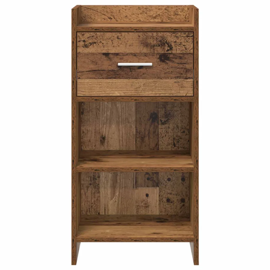 Buffet Bois ancien 40 x 36 x 80 cm Bois d'ingénierie - 4