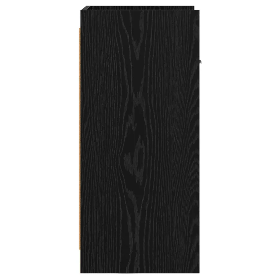 Buffet Chêne noir 40 x 36 x 80 cm Bois d'ingénierie - 5