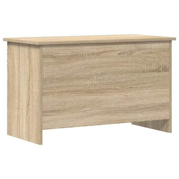 Coffre de rangement avec stockage Chêne Sonoma 80 x 40 x 50 cm