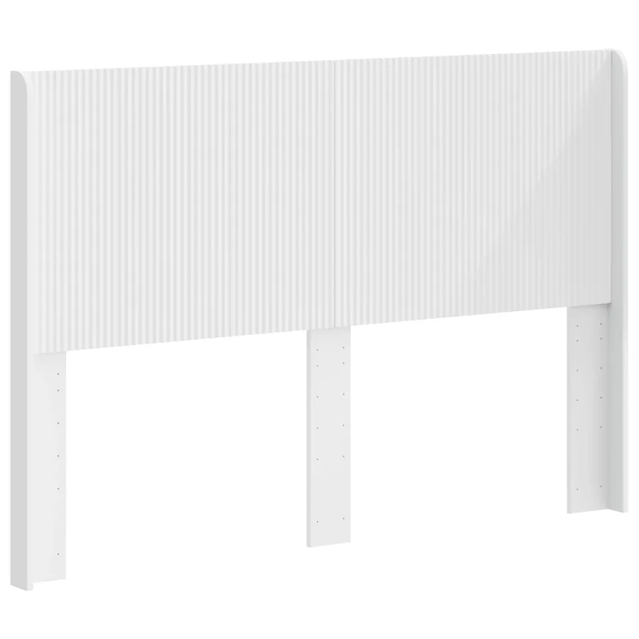 Tête de lit Blanc Bois d'ingénierie - 2