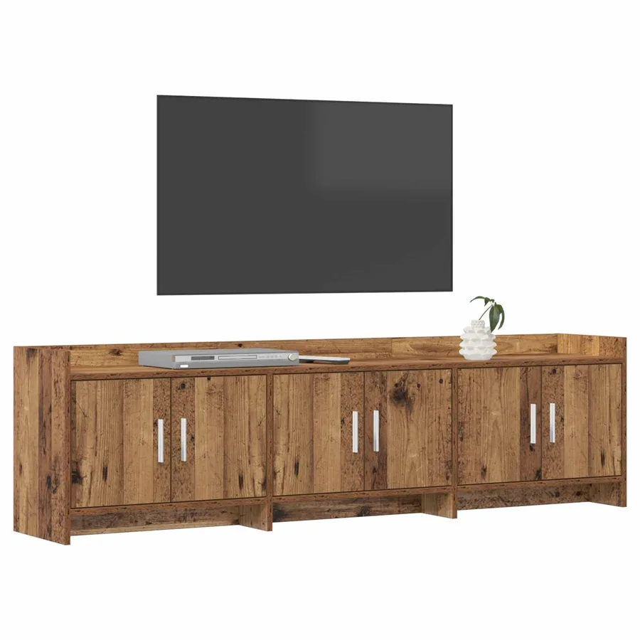 Meuble TV 168 x 33 x 47 cm Bois ancien Bois d'ingénierie - 3