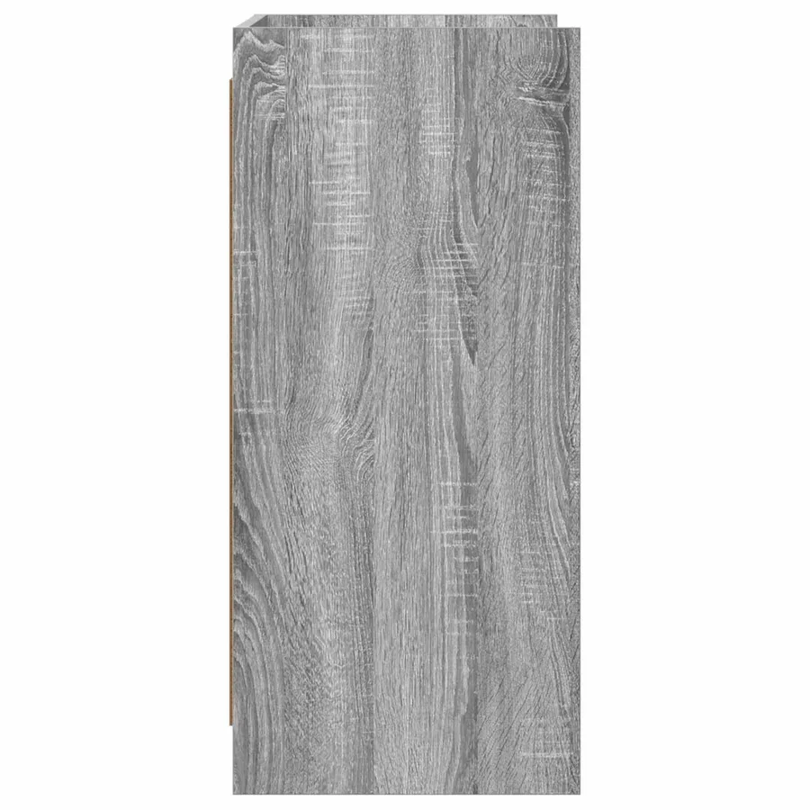 Buffet Sonoma gris 75 x 36 x 80 cm Bois d'ingénierie - 5