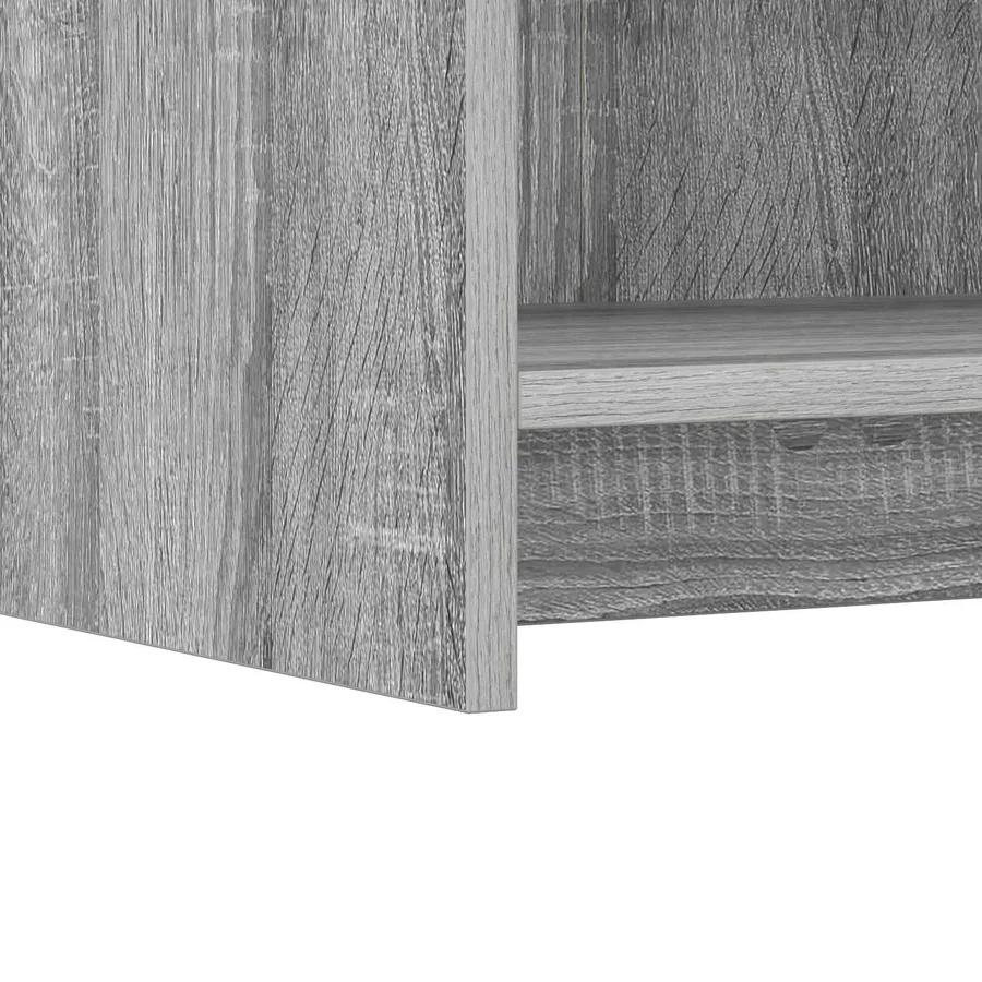 Buffet Sonoma gris 75 x 36 x 80 cm Bois d'ingénierie - 6