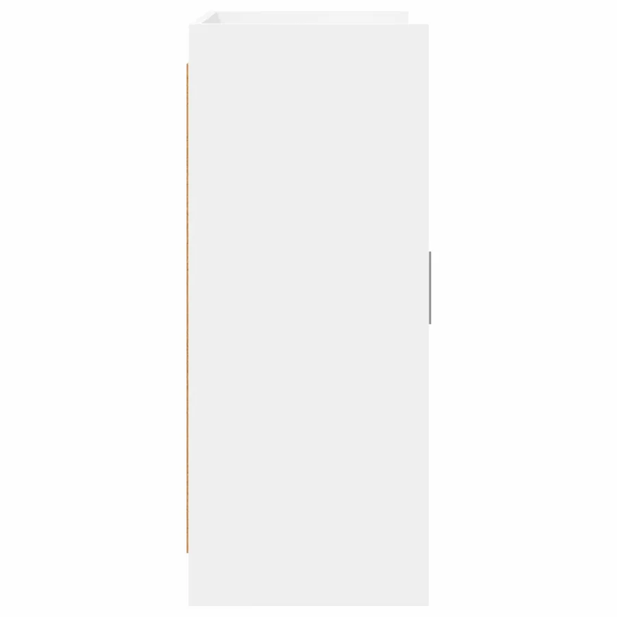 Buffet Blanc 98,5 x 33 x 80 cm Bois d'ingénierie - 6