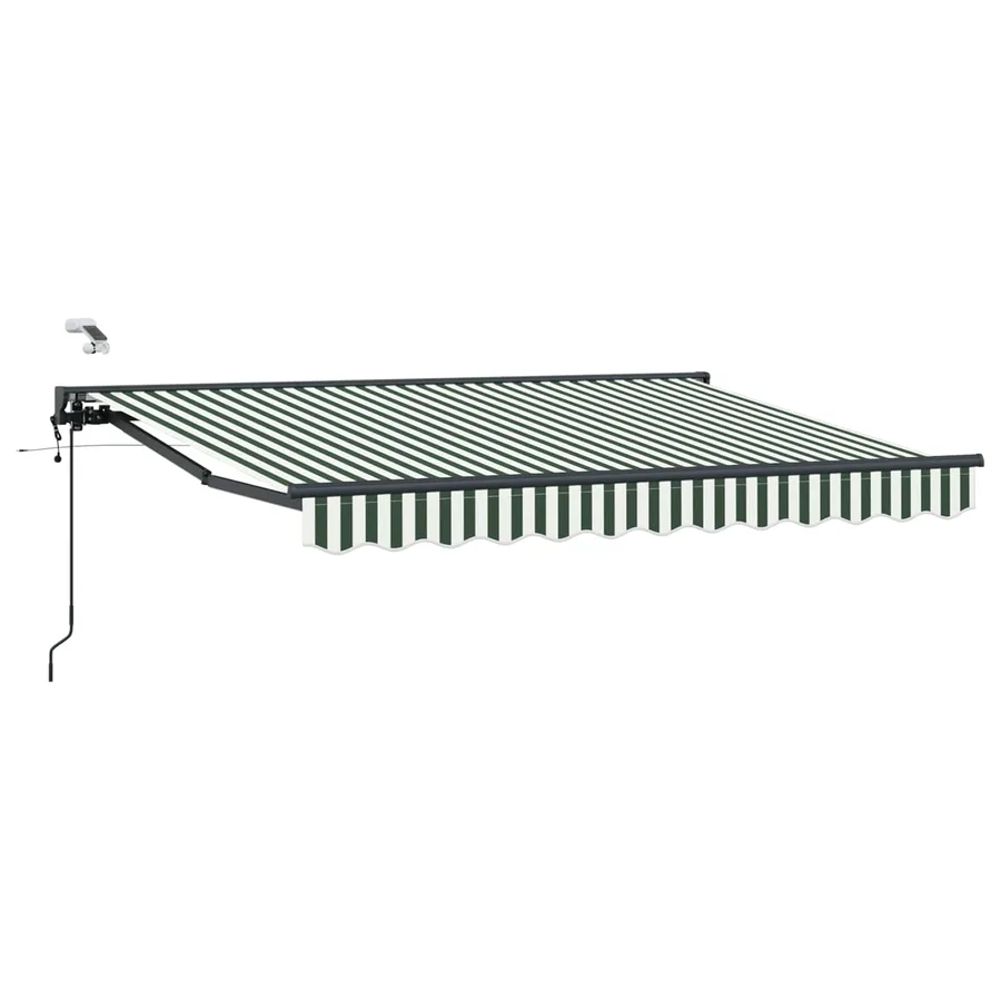Auvent rétractable électrique Vert, Blanc, Anthracite 2,5 x 2 m - 2
