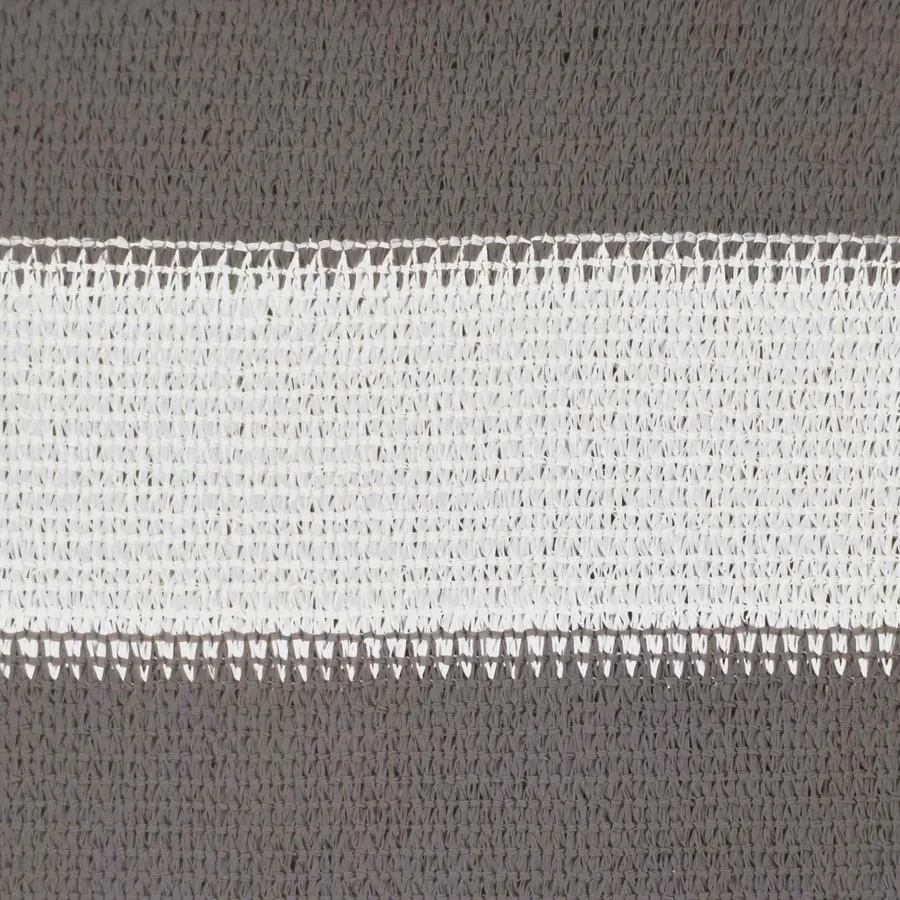Voile d'ombre Gris clair et blanc 3 x 4 x 5 m HDPE - 7