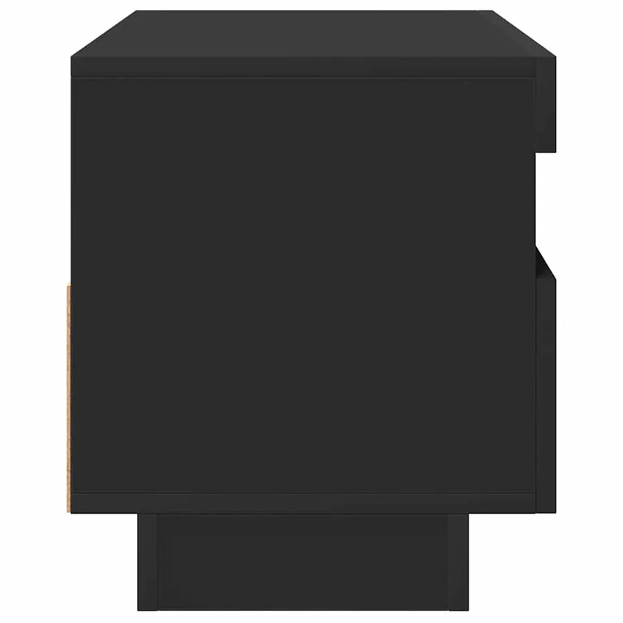 Meuble TV avec lumières LED noir 80x35x40 cm - 10