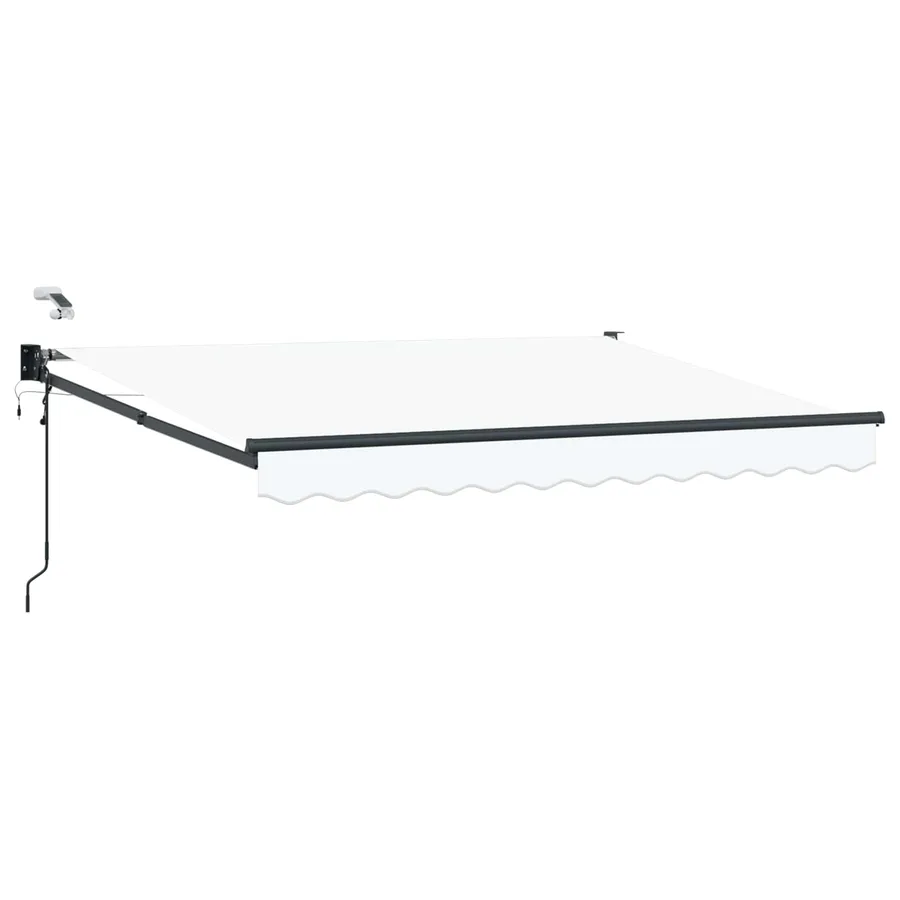 Auvent rétractable électrique Blanc 3 x 2 m - 2