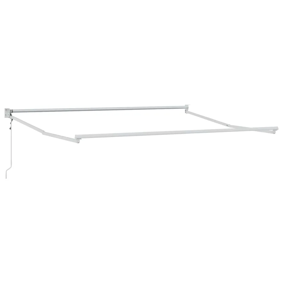 Auvent rétractable Sable 2,5 x 2 m Polyester et métal - 3