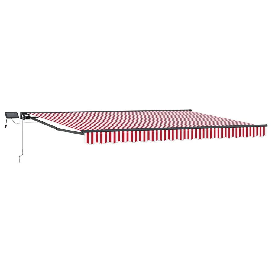 Cadre de store manuel avec LEDs 4,5 × 3 m - 2
