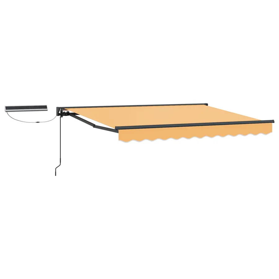 Auvent rétractable électrique Sable 4,5 × 3 m - 2