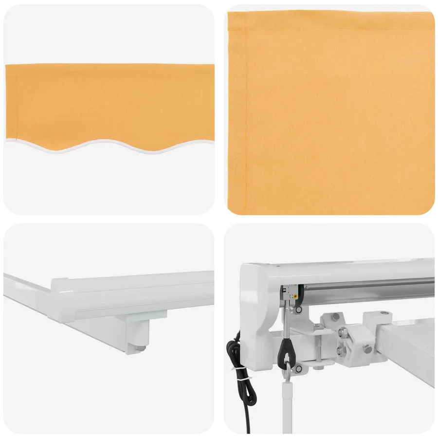 Auvent rétractable électrique Sable 4,5 × 3 m - 4