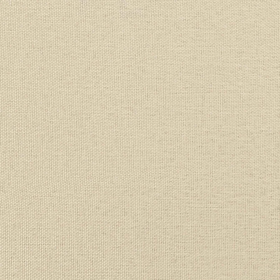 Fauteuil de sol ajustable Crème Tissu - 8
