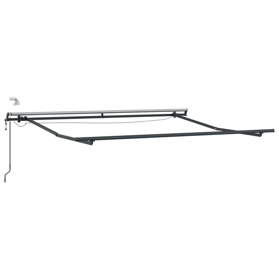 Auvent rétractable Sable 500 × 300 cm Polyester - 4