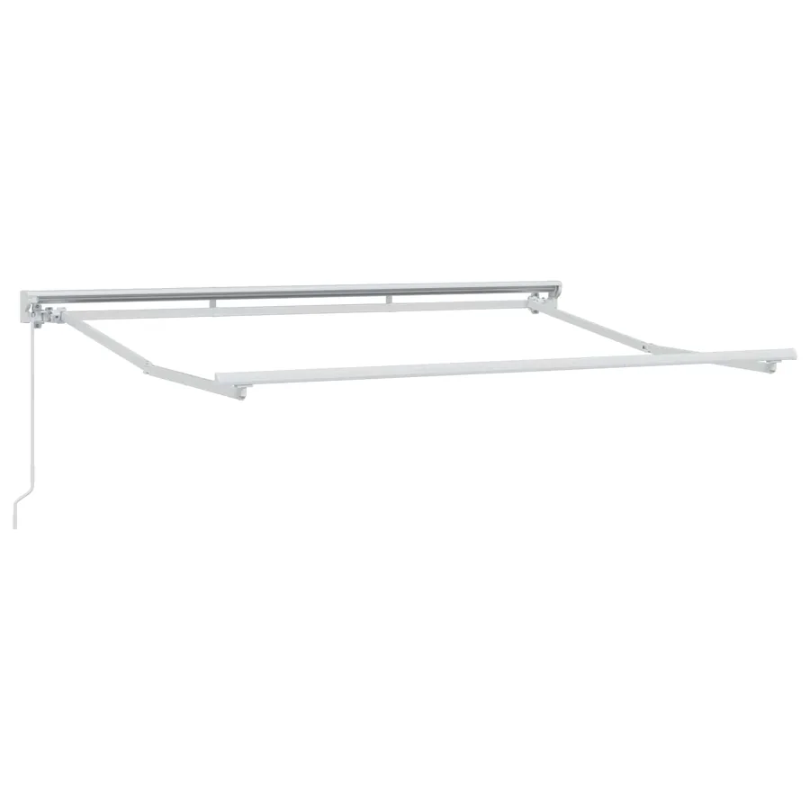 Auvent rétractable manuel Sable 5 x 3 m Polyester et Aluminium - 3