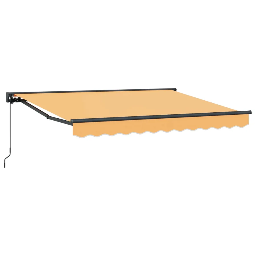 Auvent rétractable manuel Sable 5 × 3,5 m - 2