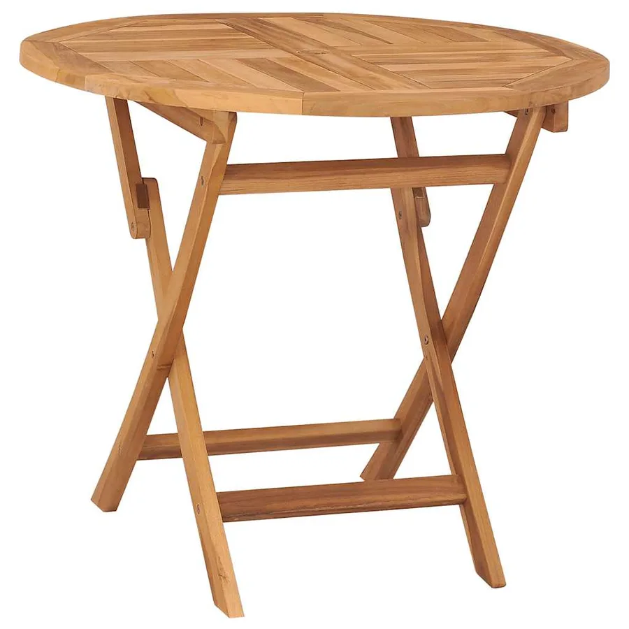 Salon de jardin 5 pcs Bois de teck massif - 3