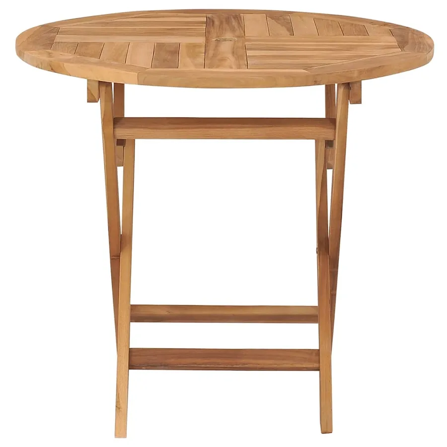 Salon de jardin 5 pcs Bois de teck massif - 4