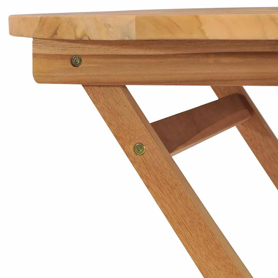Salon de jardin 5 pcs Bois de teck massif - 5