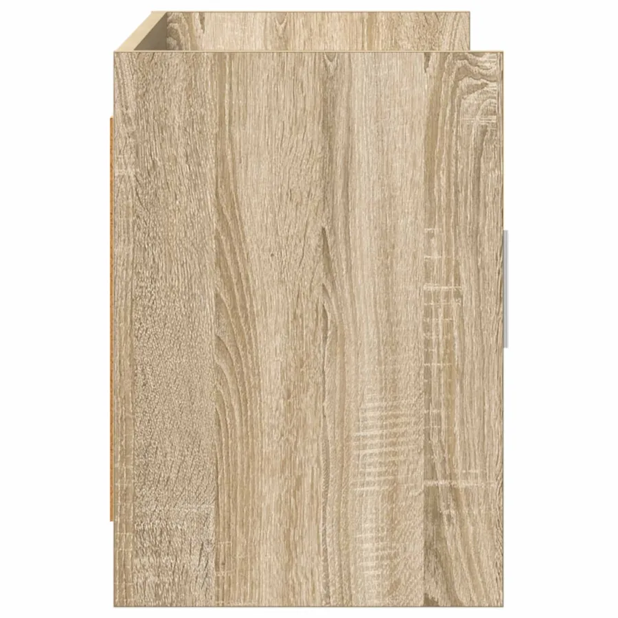 Meuble TV 102 x 33 x 47 cm Chêne Sonoma Bois d'ingénierie - 6