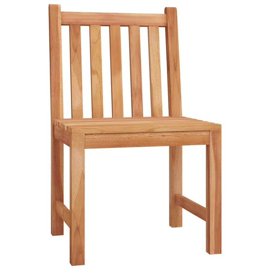Ensemble à manger de jardin 5pcs Bois de teck massif - 5