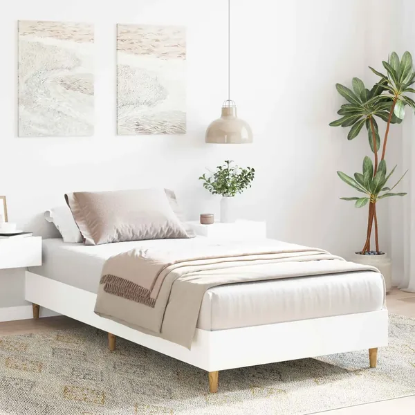 Cadre de lit Blanc 80 x 200 cm Bois d'ingénierie