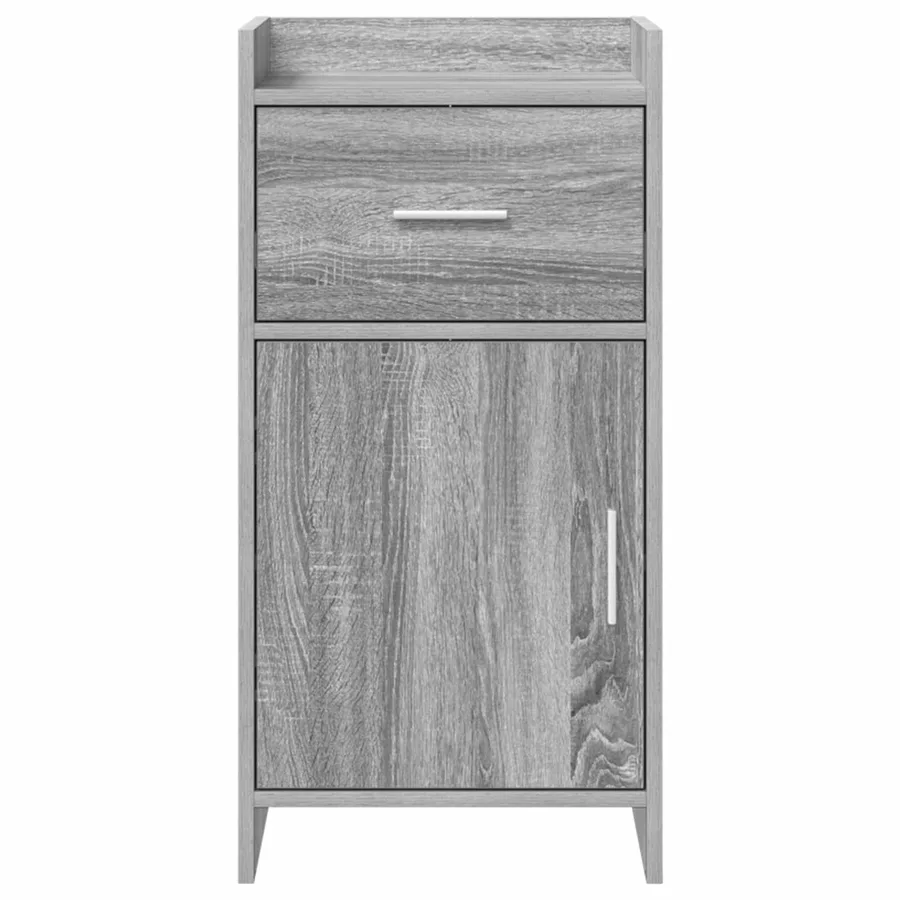 Buffet Sonoma gris 40 x 36 x 80 cm Bois d'ingénierie - 5