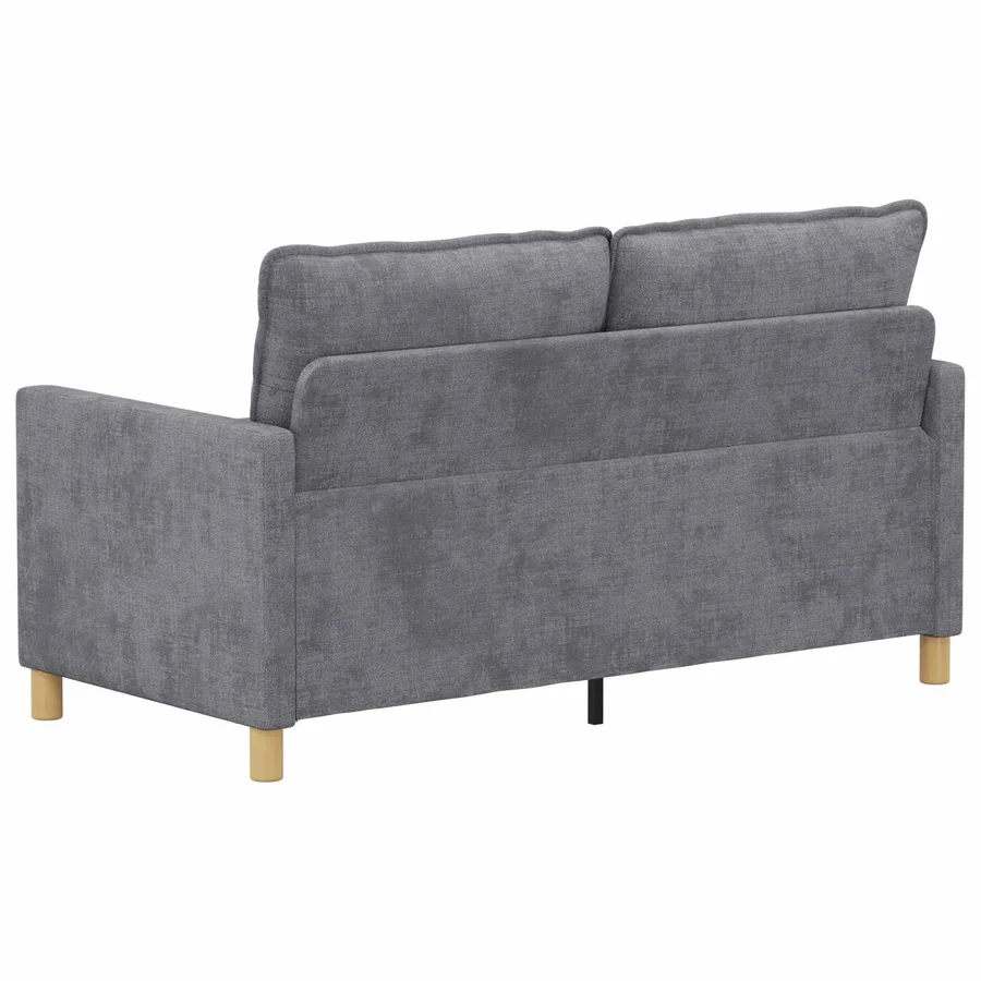 Canapé Gris clair 156 x 81 x 87,5 cm Polyester - 5