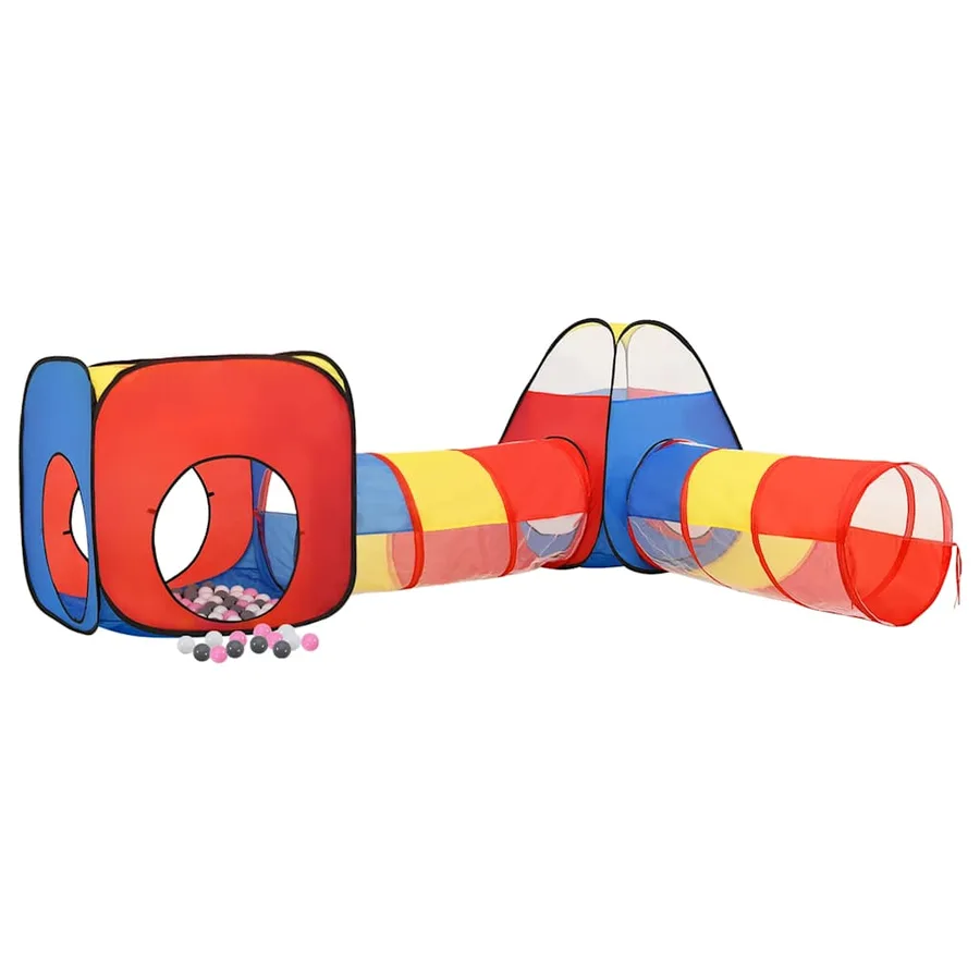 Tente de jeu pour enfants avec 250 balles Multicolore - 2