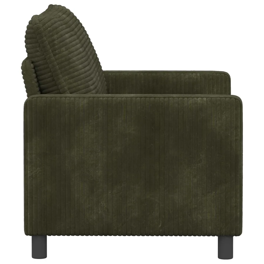 Canapé Vert 126 x 81 x 87,5 cm Polyester - 4