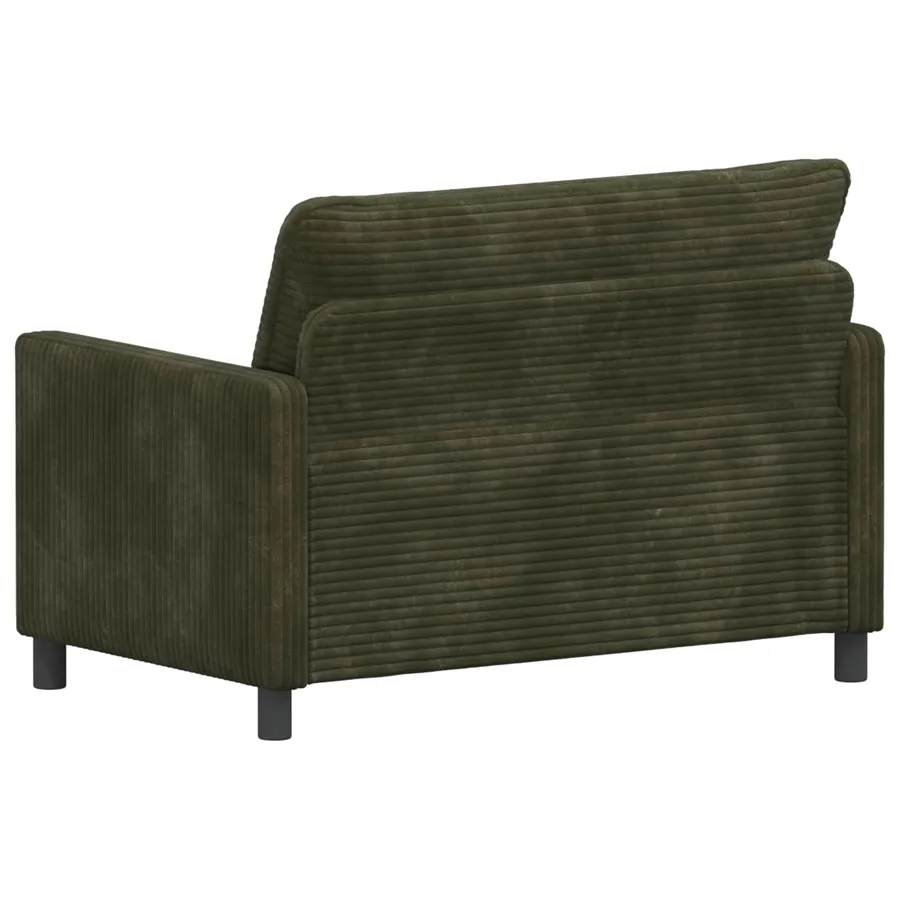Canapé Vert 126 x 81 x 87,5 cm Polyester - 5