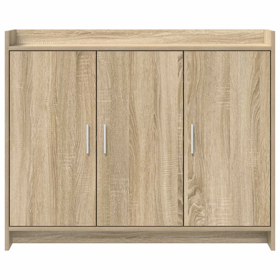 Buffet Chêne Sonoma 98,5 x 33 x 80 cm Bois d'ingénierie - 5