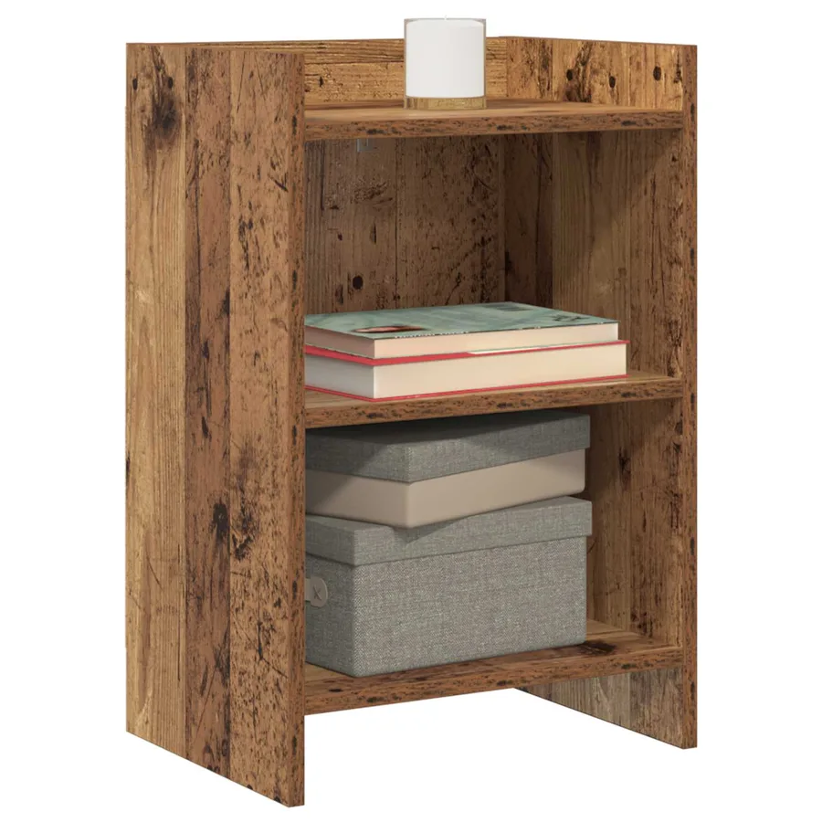 Tables de chevet 2 pcs Bois ancien 40 x 30 x 60 cm - 2