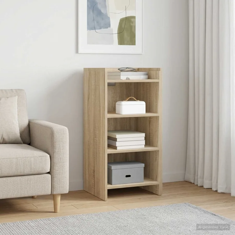 Buffet Chêne Sonoma 40 x 36 x 80 cm Bois d'ingénierie