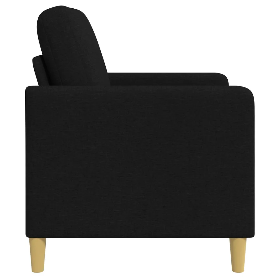 Sofa avec rangement Noir 72 x 78 x 87 cm Polyester - 5