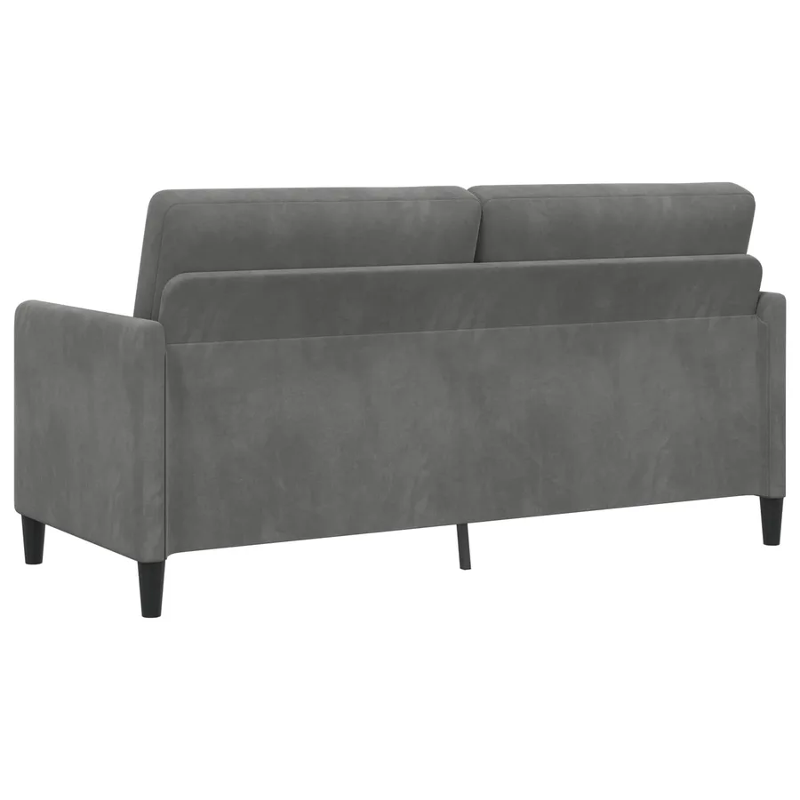 Sofa avec rangement Gris foncé 172 x 78 x 87 cm Polyester - 6