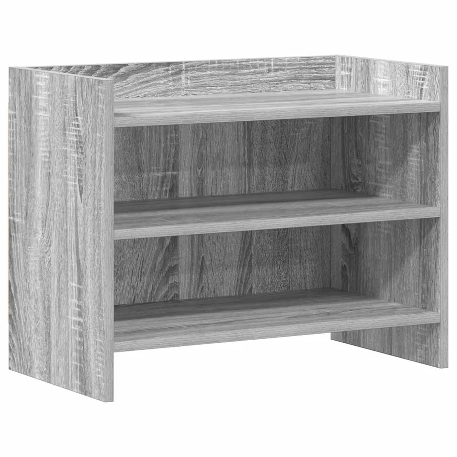 Meuble TV 60 x 33 x 47 cm Sonoma gris Bois d'ingénierie - 2
