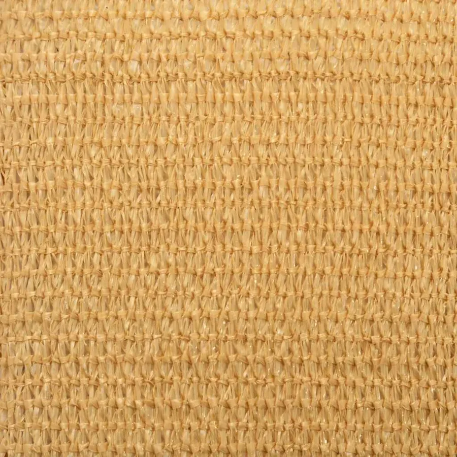 Voile d'ombrage 160 g/m² triangulaire sable 3x3x4,2 m PEHD - 9
