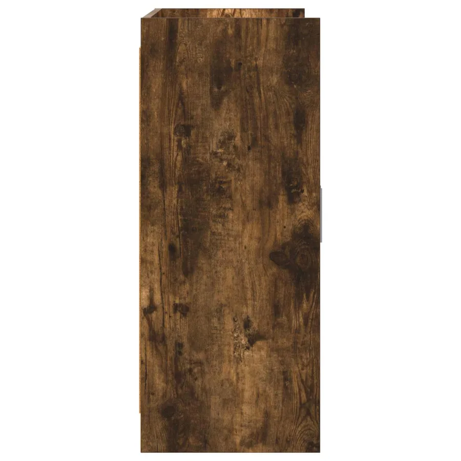 Buffet Chêne fumé 98,5 x 33 x 80 cm Bois d'ingénierie - 6
