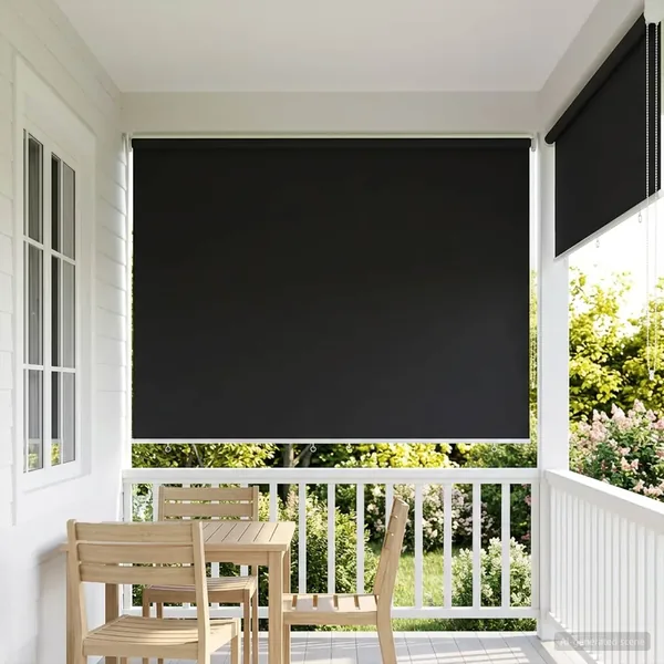 Store roulant extérieur protection UV Anthracite Polyester