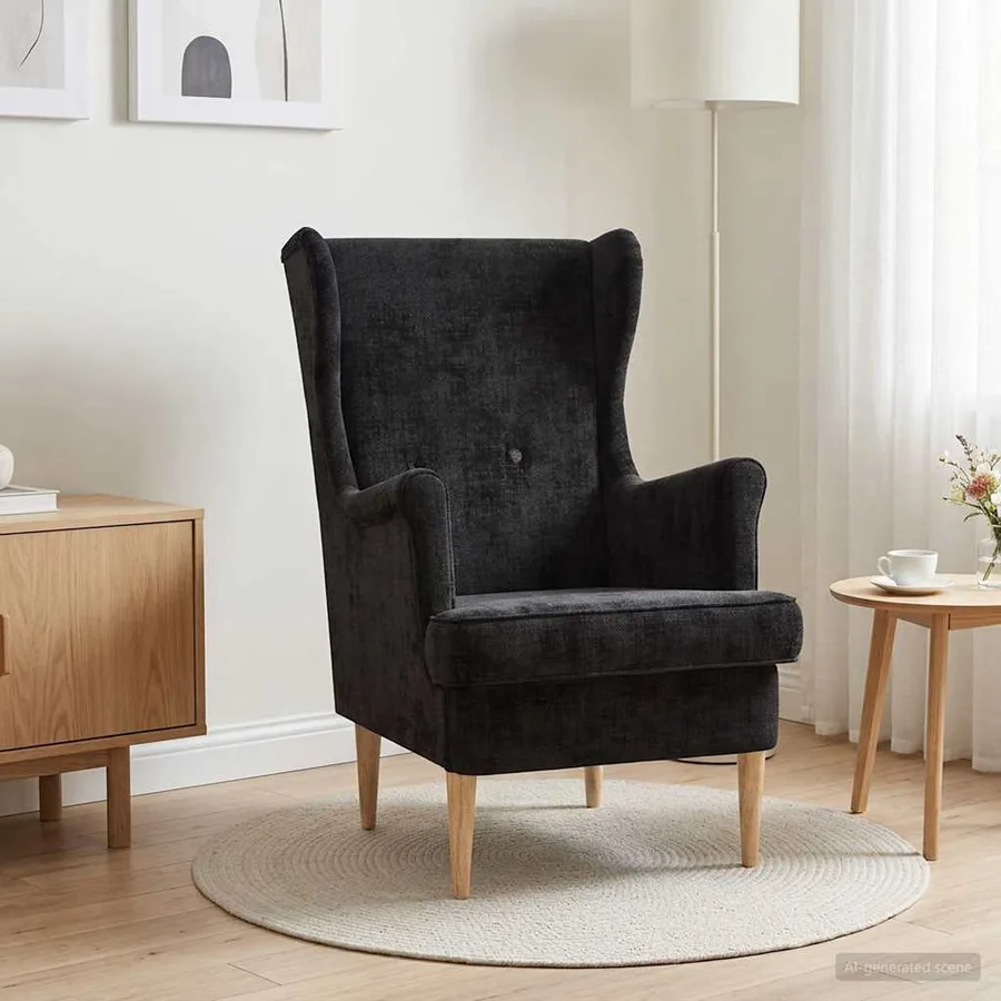 Fauteuil Noir ARES - 3