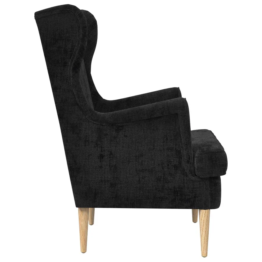 Fauteuil Noir ARES - 5