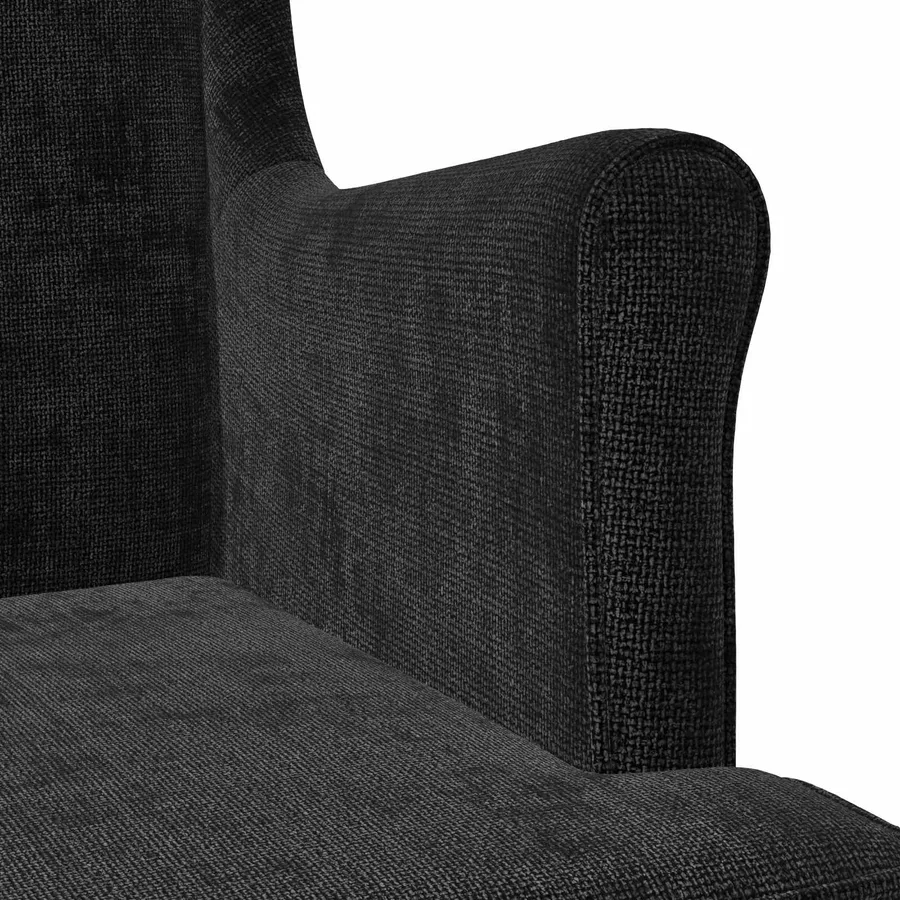 Fauteuil Noir ARES - 7