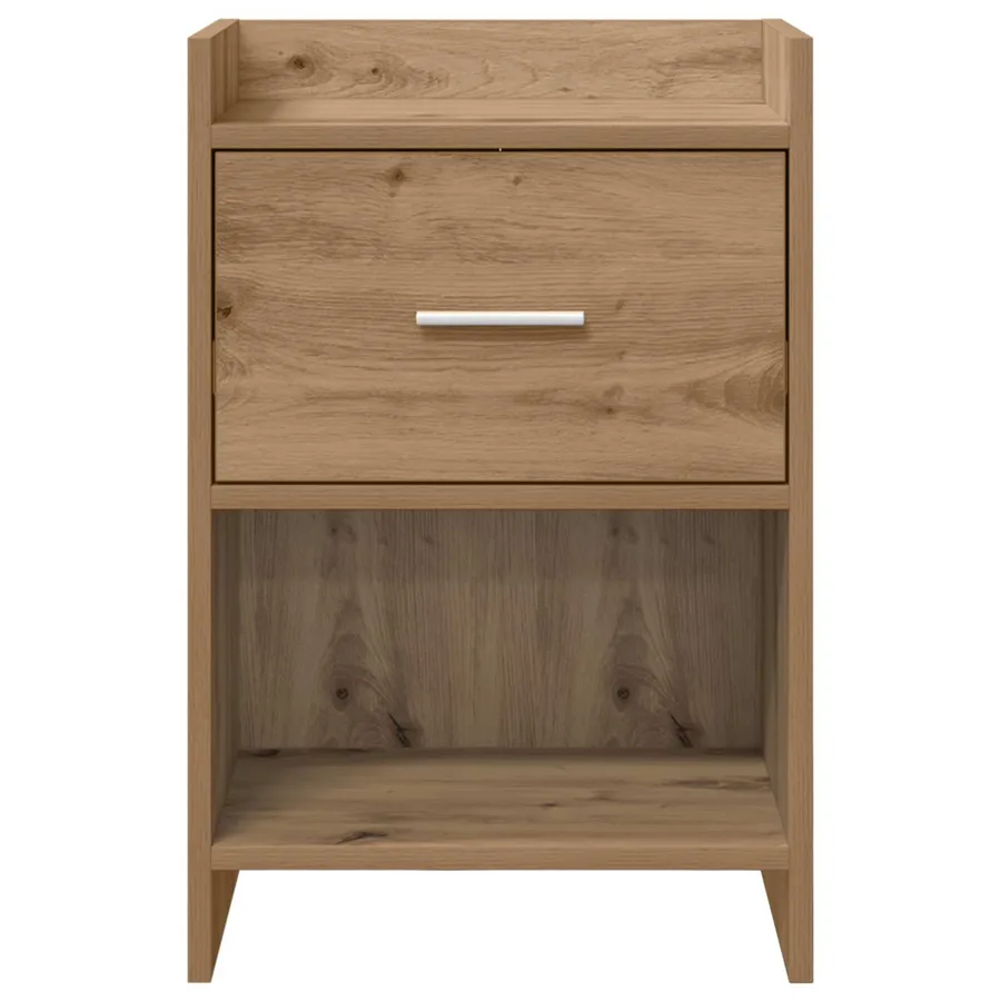 Tables de chevet 2 pc Chêne artisanal 40 x 30 x 60 cm - 4