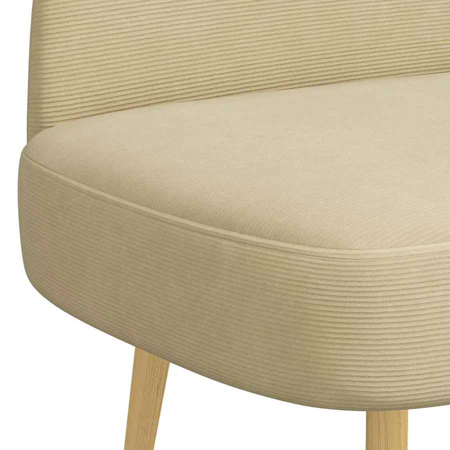 Banc rembourré avec dossier Vert gris clair 110 x 60 x 76 cm - 5